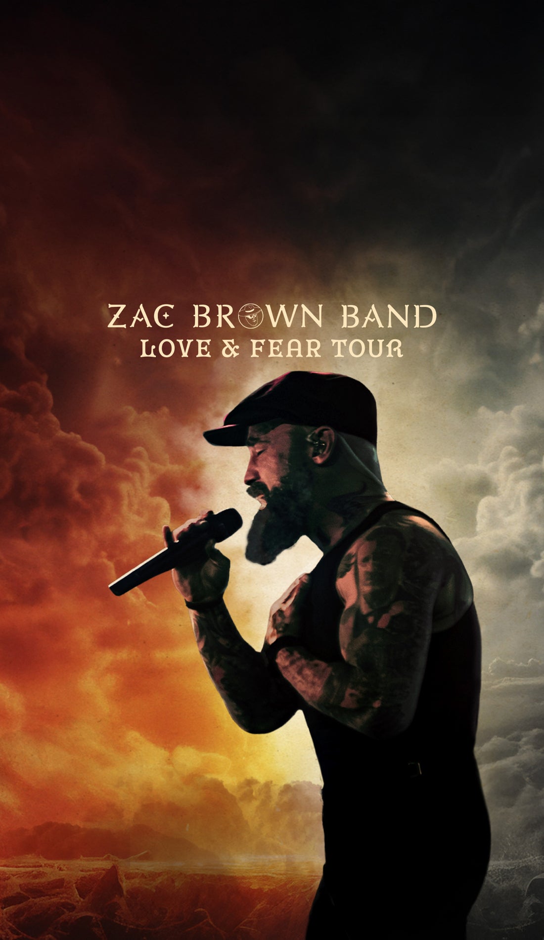 Zac Brown Band promotional image for upcoming events and ticket sales