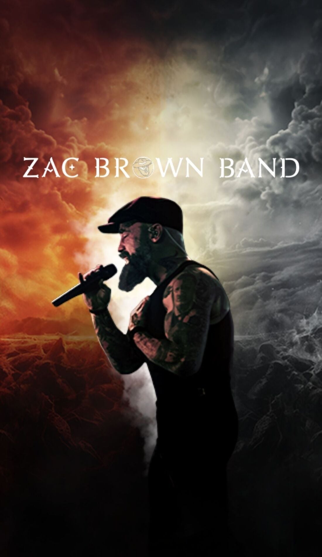 Zac Brown Band promotional image for upcoming events and ticket sales