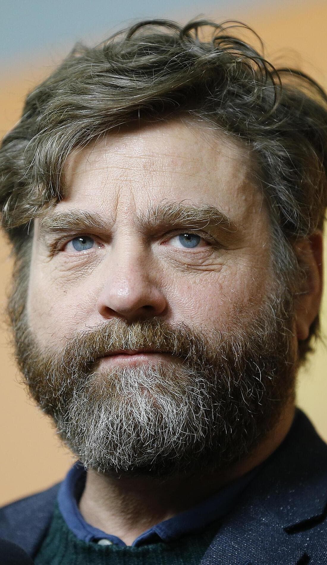 Zach Galifianakis promotional image for upcoming events and ticket sales