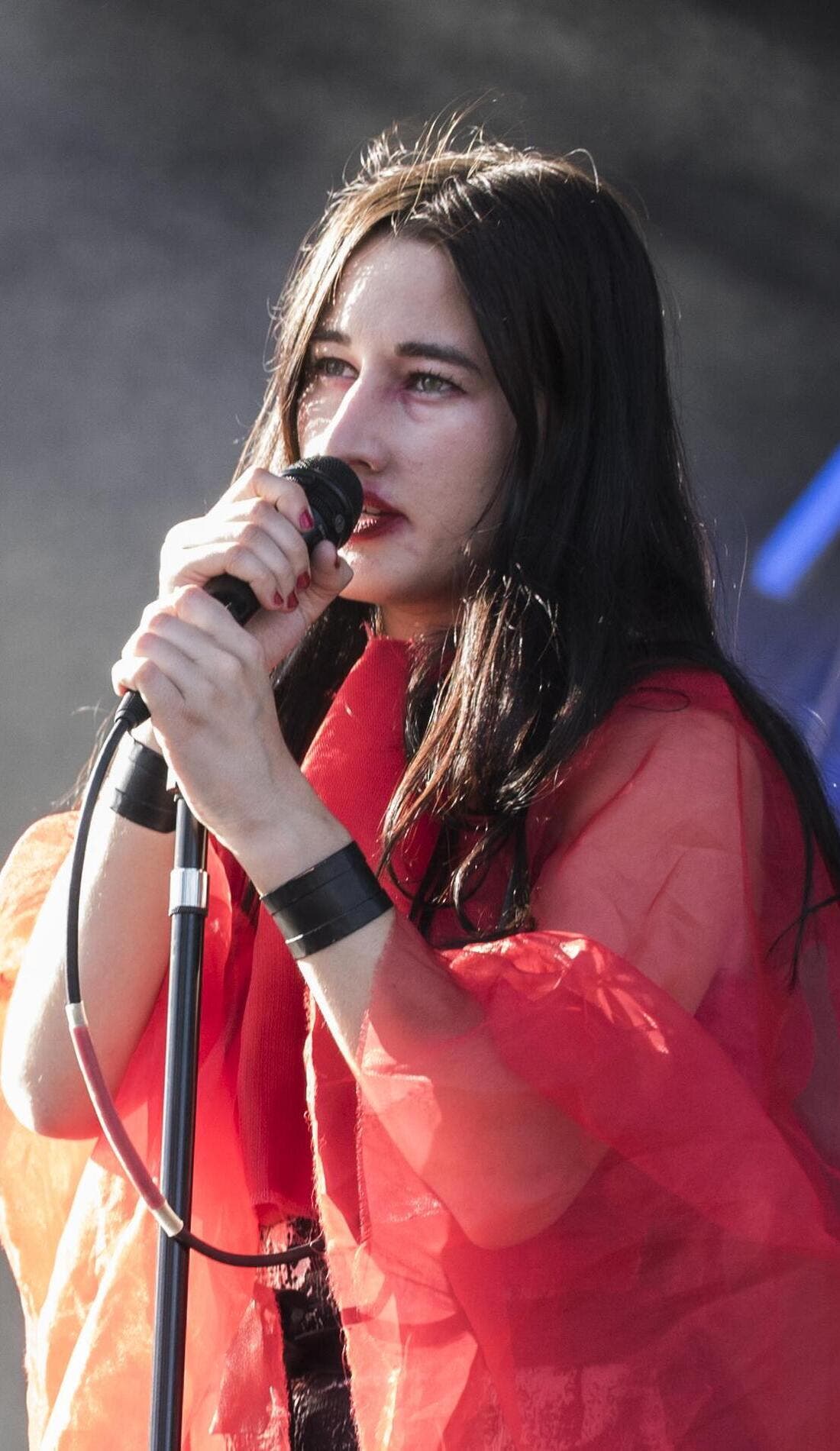 Zola Jesus promotional image for upcoming events and ticket sales in New York