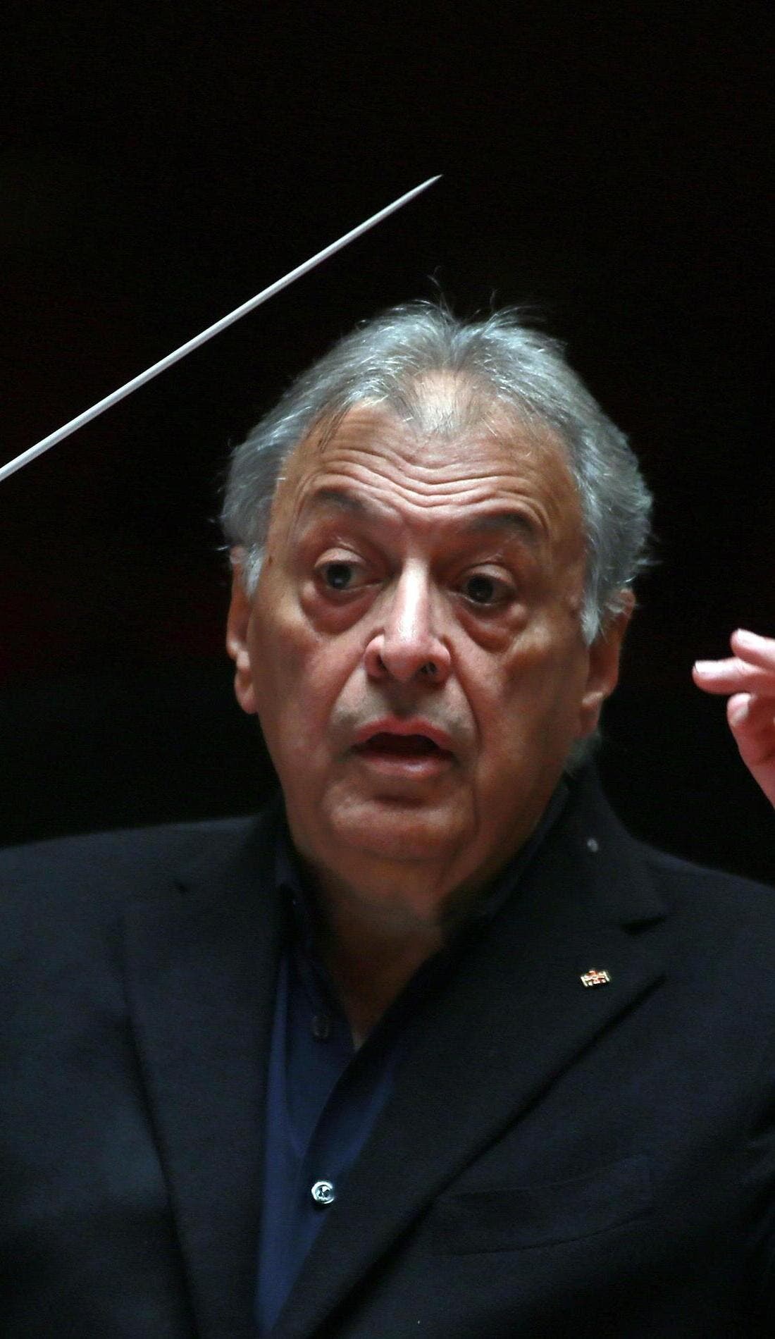 Zubin Mehta promotional image for upcoming events and ticket sales