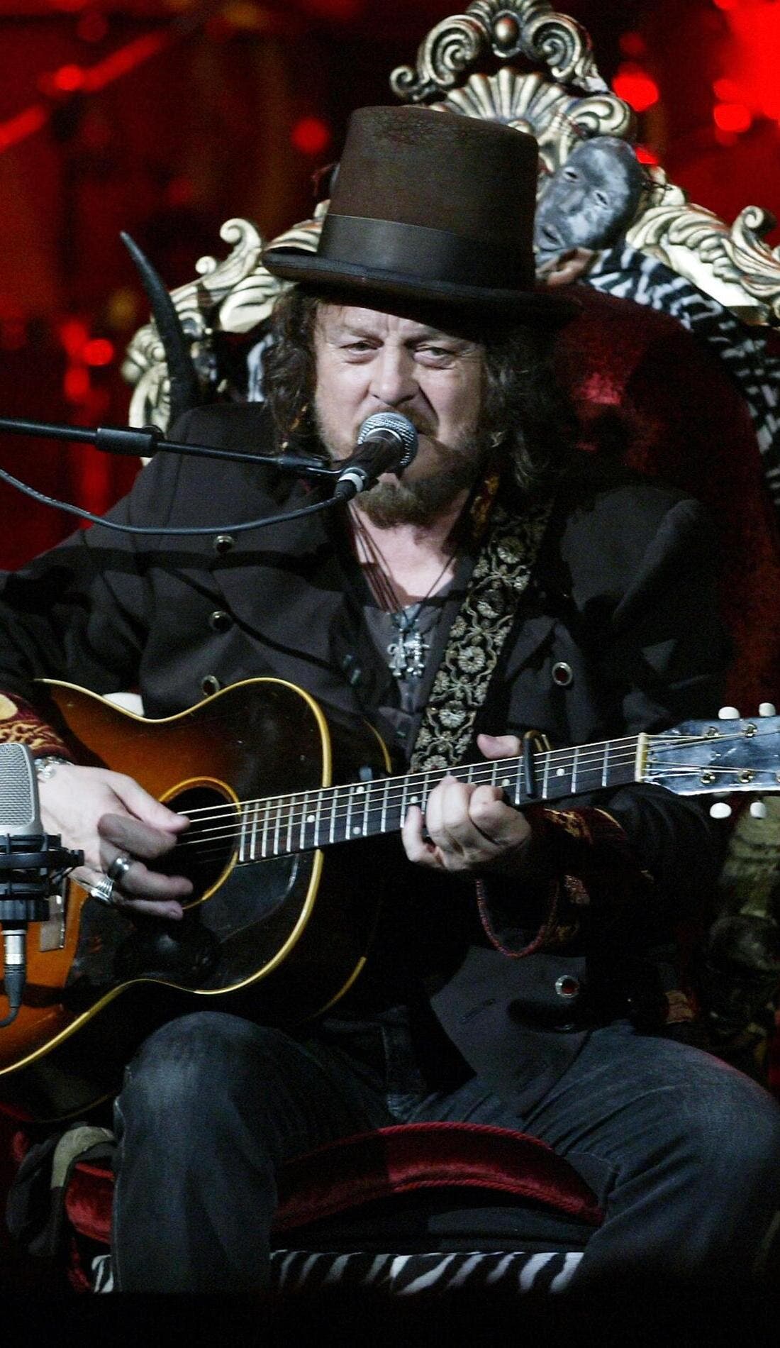 Zucchero promotional image for upcoming events and ticket sales