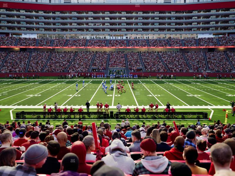 Section 115-vip, Row 21