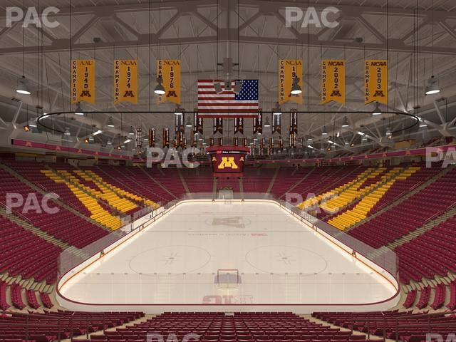 3M Arena at Mariucci - Section 1 Seat View