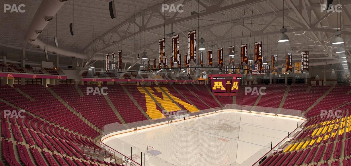 3M Arena at Mariucci - Section 11 Seat View