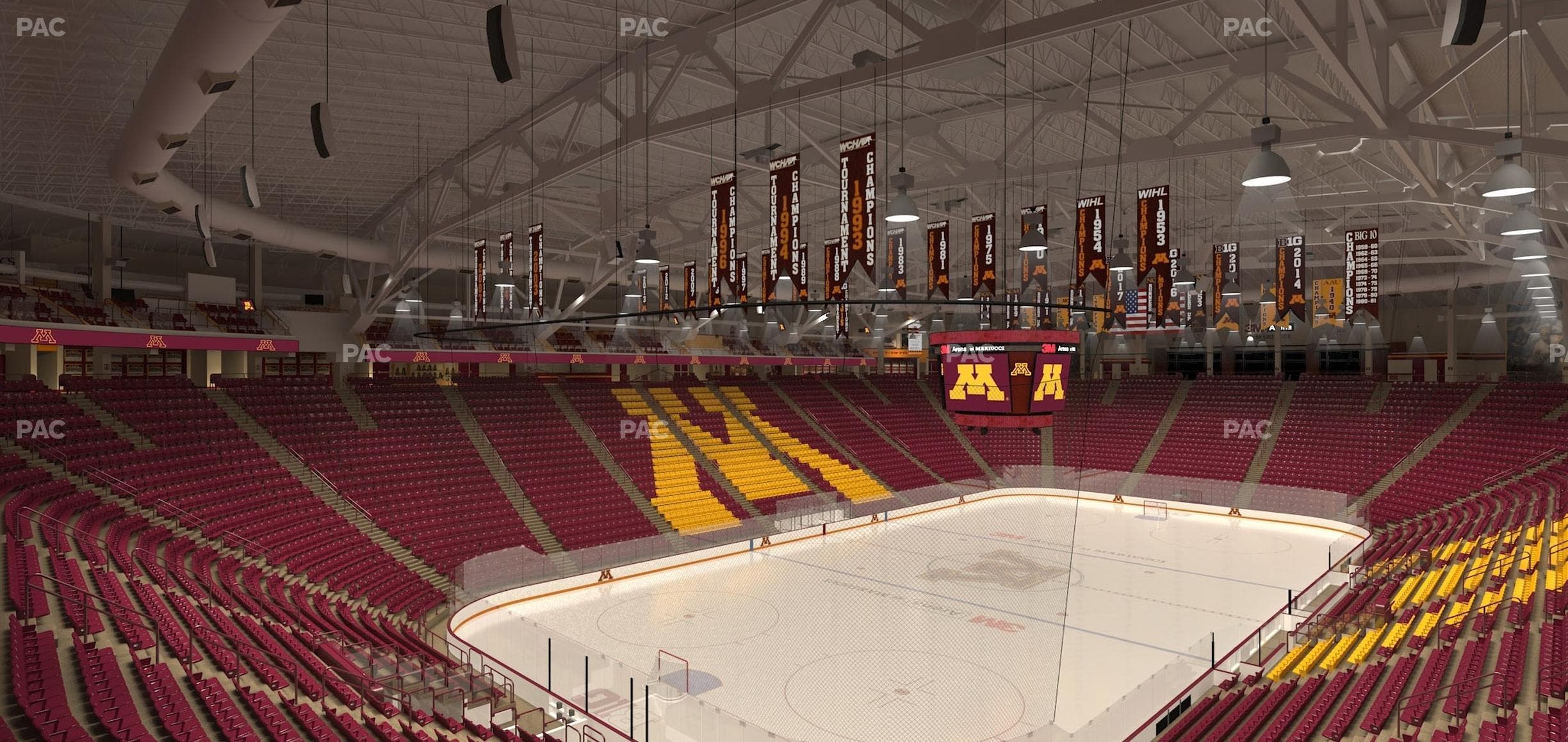 3M Arena at Mariucci - Section 11 Seat View