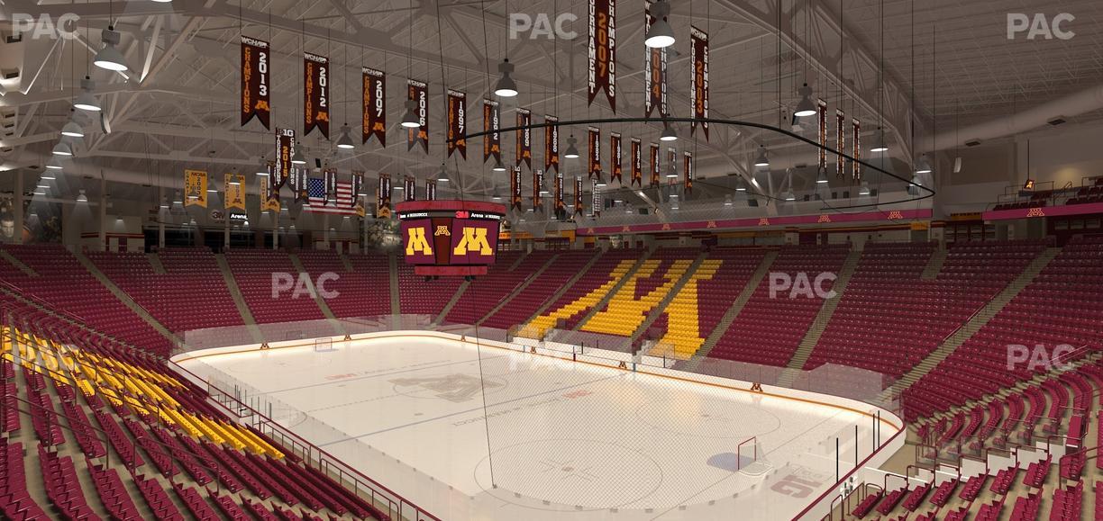 3M Arena at Mariucci - Section 15 Seat View