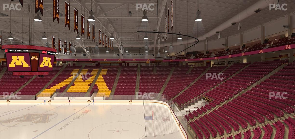 3M Arena at Mariucci - Section 16 Seat View
