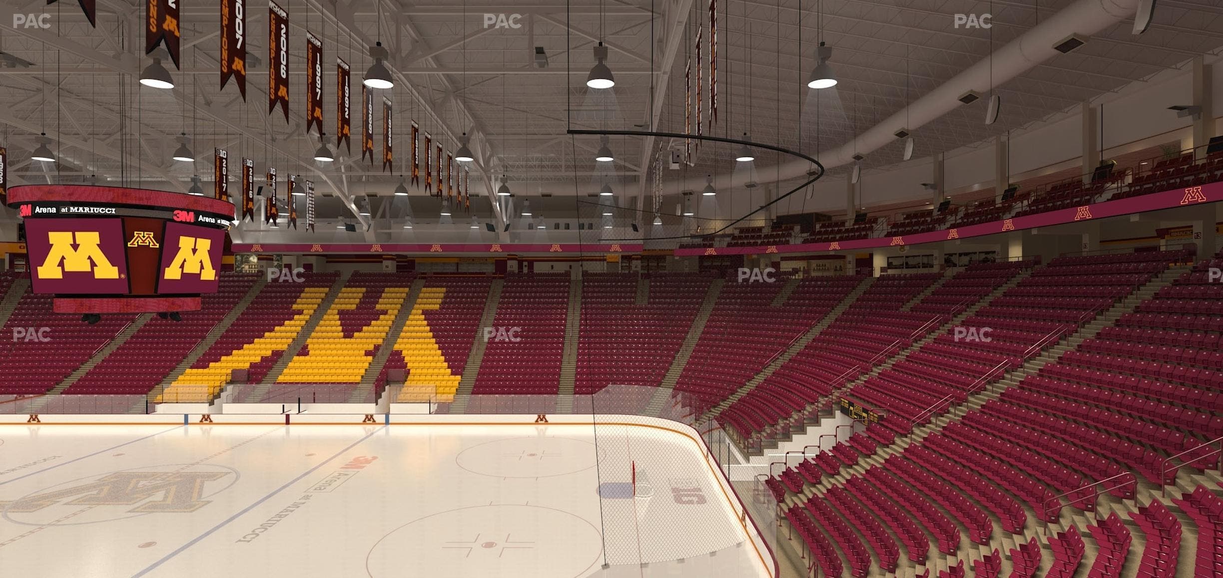 3M Arena at Mariucci - Section 16 Seat View