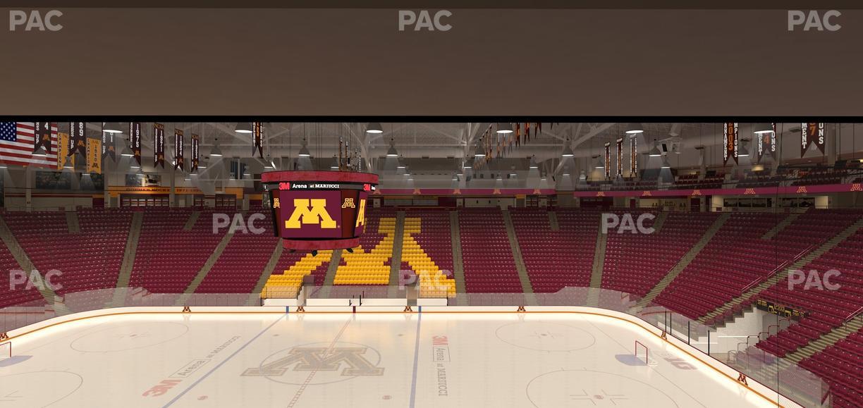 3M Arena at Mariucci - Section 18 Seat View