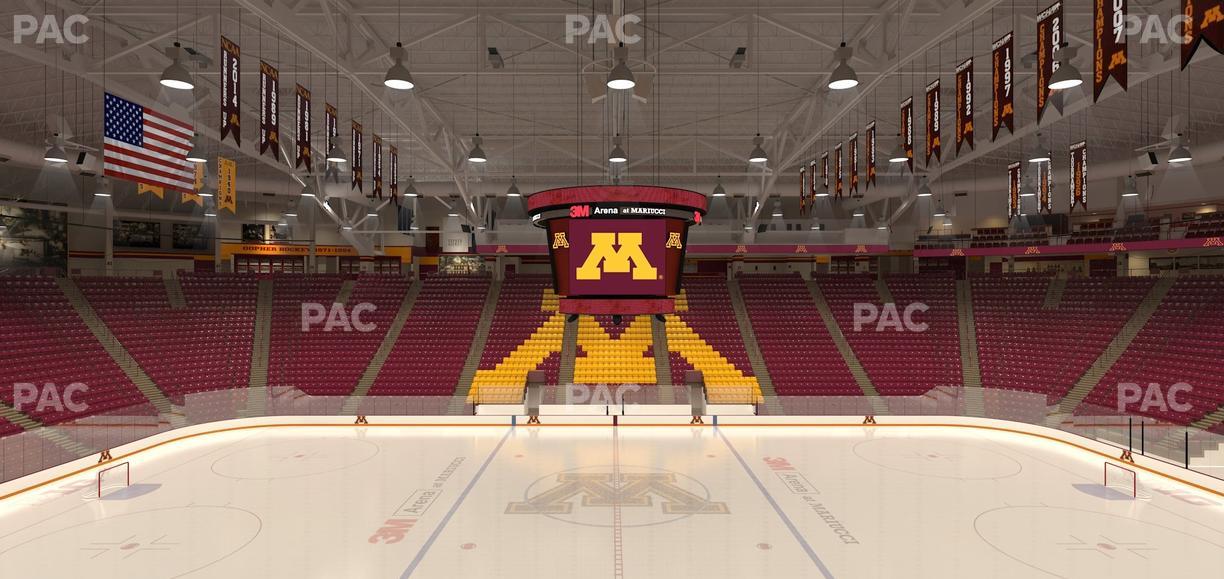 3M Arena at Mariucci - Section 19 Seat View