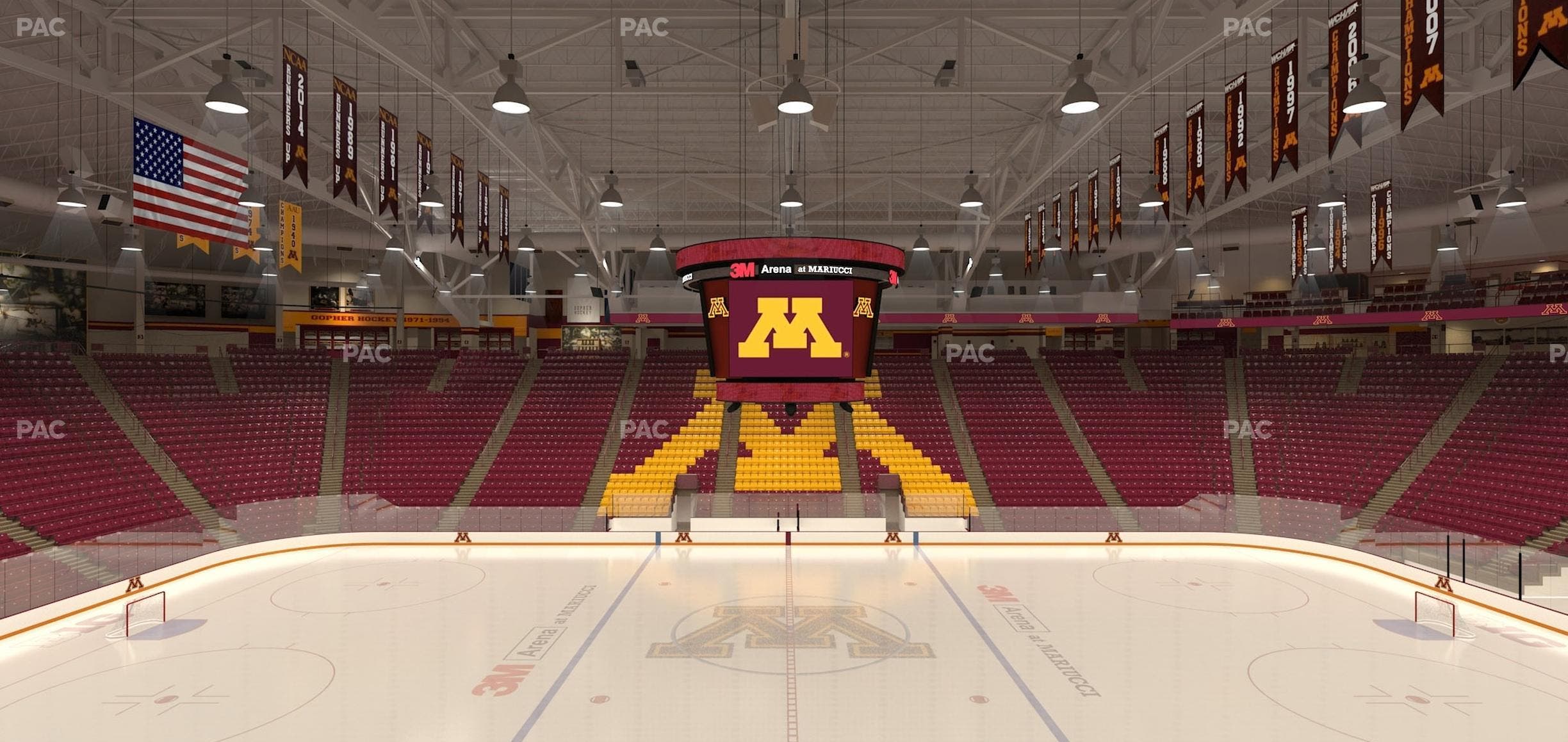 3M Arena at Mariucci - Section 19 Seat View