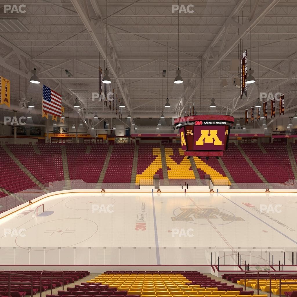 3M Arena at Mariucci - Section 20 Seat View