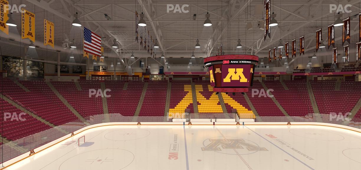 3M Arena at Mariucci - Section 20 Seat View