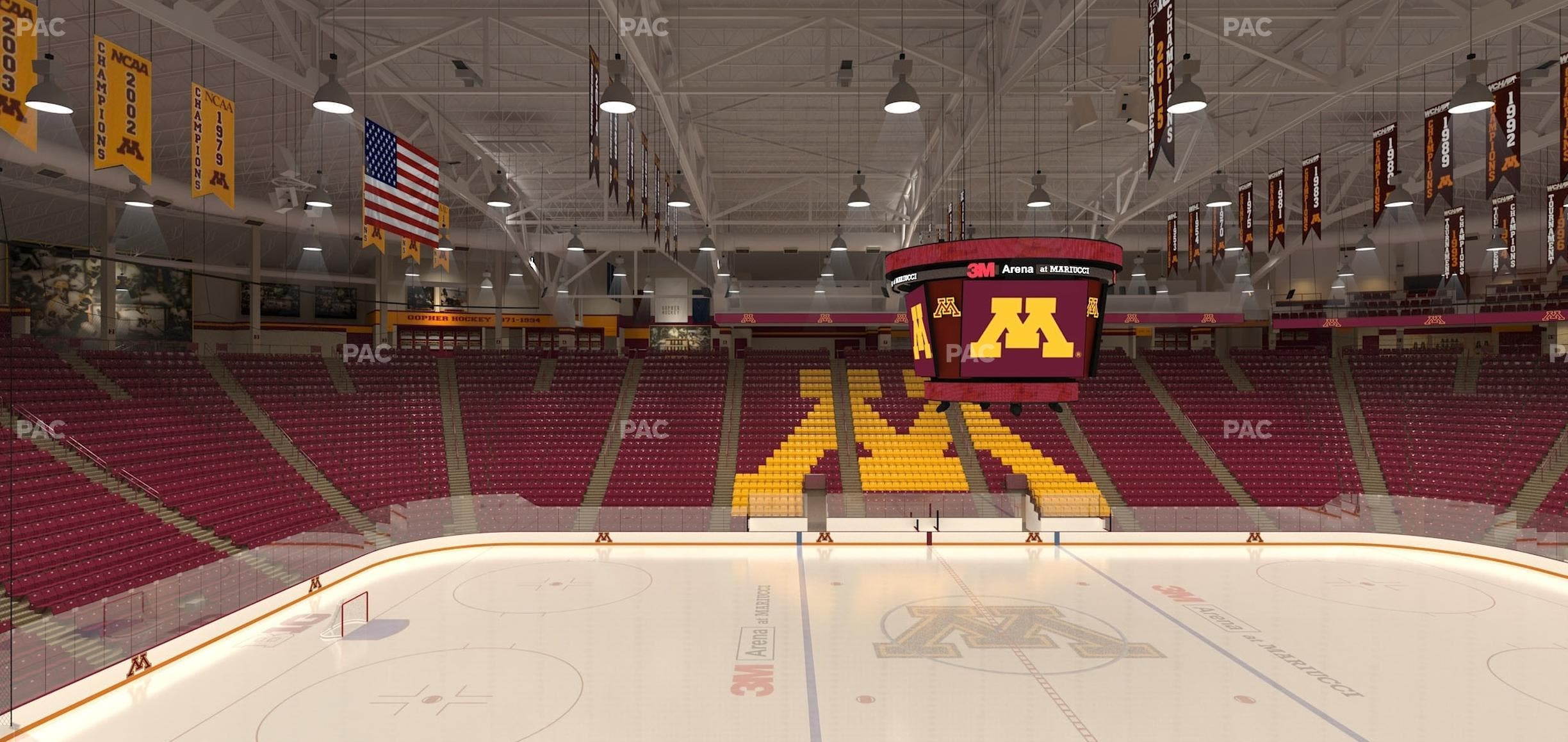 3M Arena at Mariucci - Section 20 Seat View