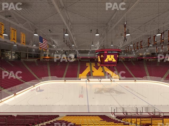 3M Arena at Mariucci - Section 20 Seat View