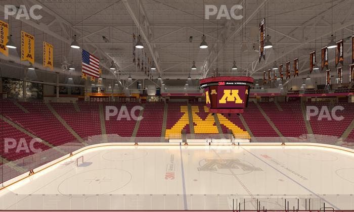 3M Arena at Mariucci - Section 20 Seat View