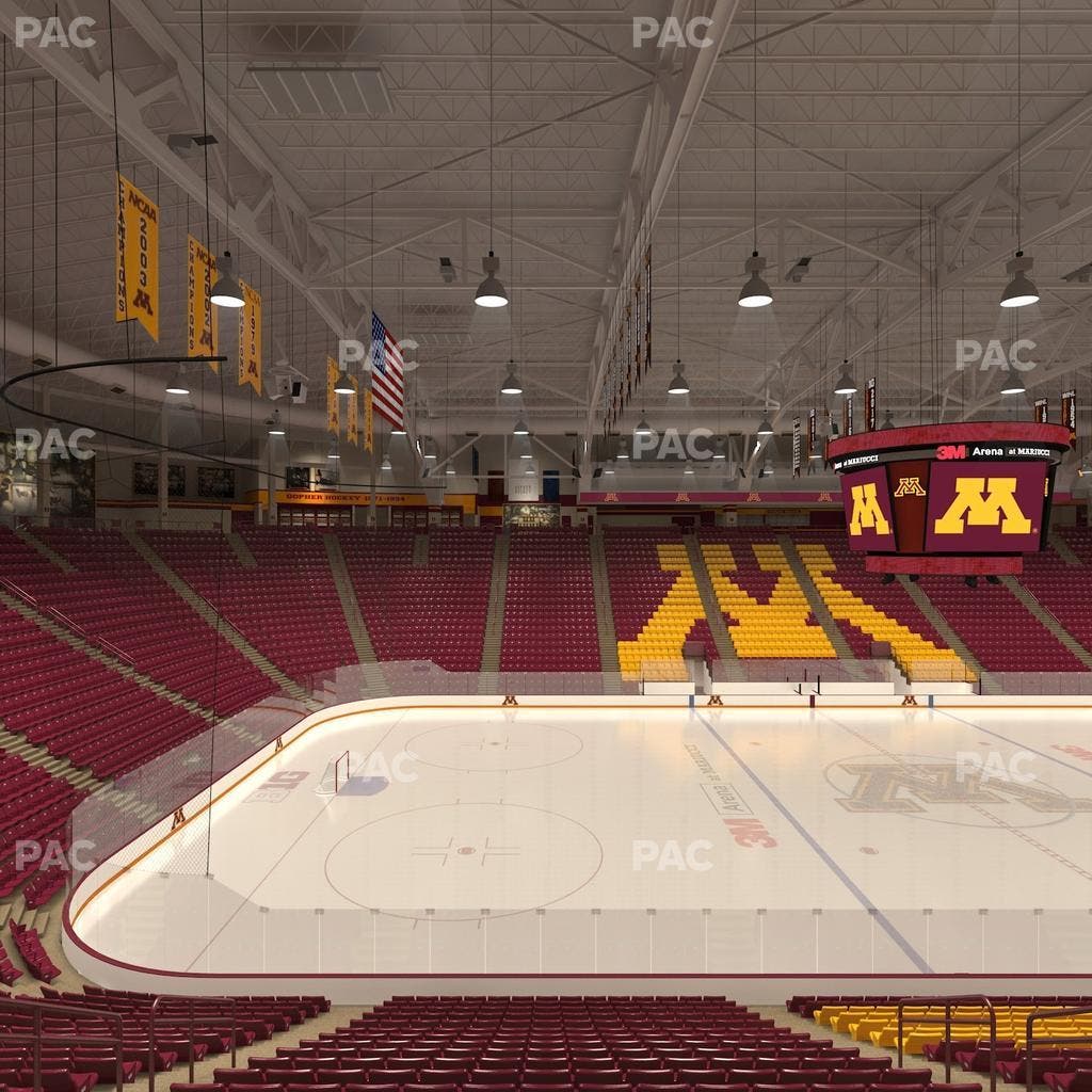3M Arena at Mariucci - Section 21 Seat View
