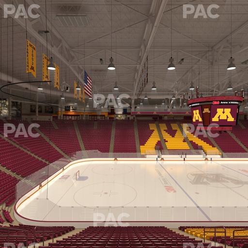 3M Arena at Mariucci - Section 21 Seat View