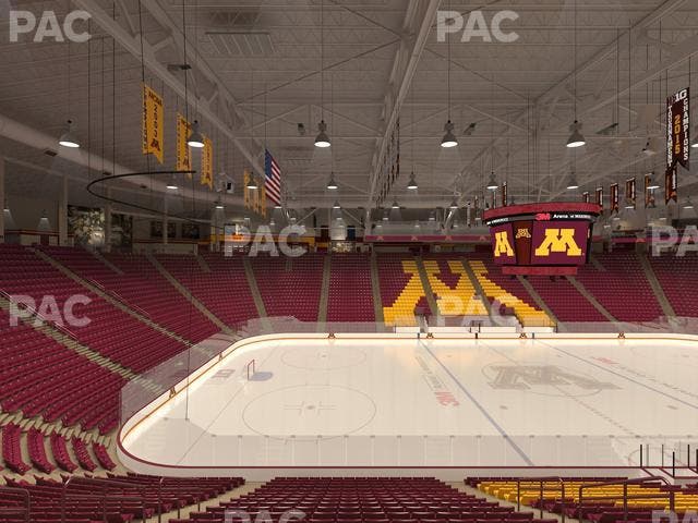 3M Arena at Mariucci - Section 21 Seat View