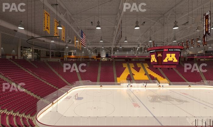 3M Arena at Mariucci - Section 21 Seat View