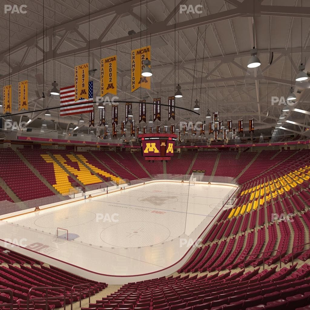3M Arena at Mariucci - Section 23 Seat View