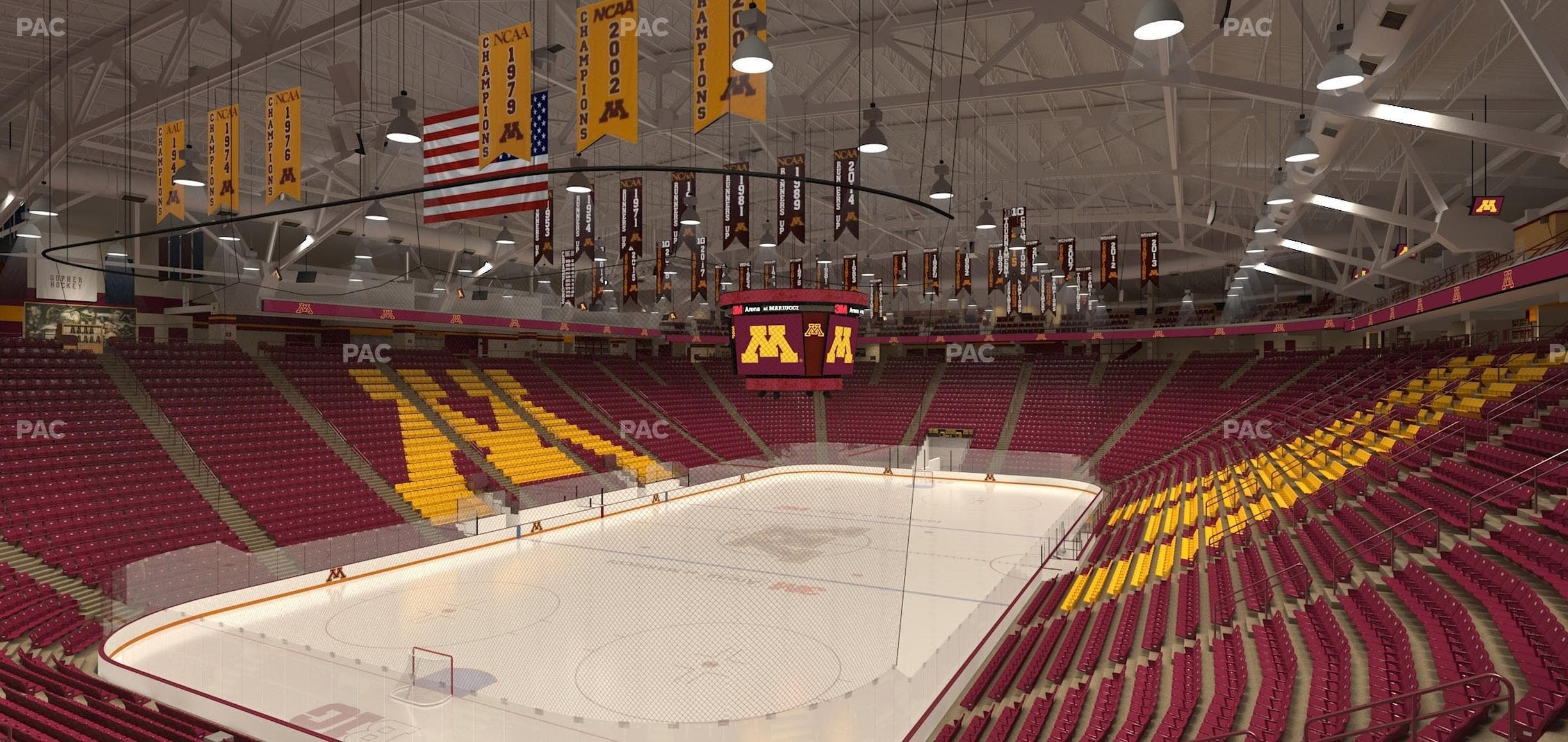 3M Arena at Mariucci - Section 23 Seat View