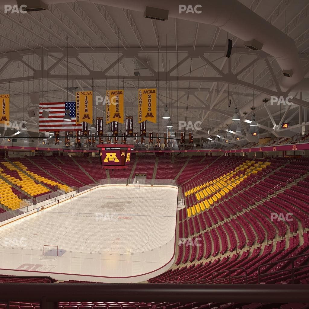 3M Arena at Mariucci - Section 24 Seat View