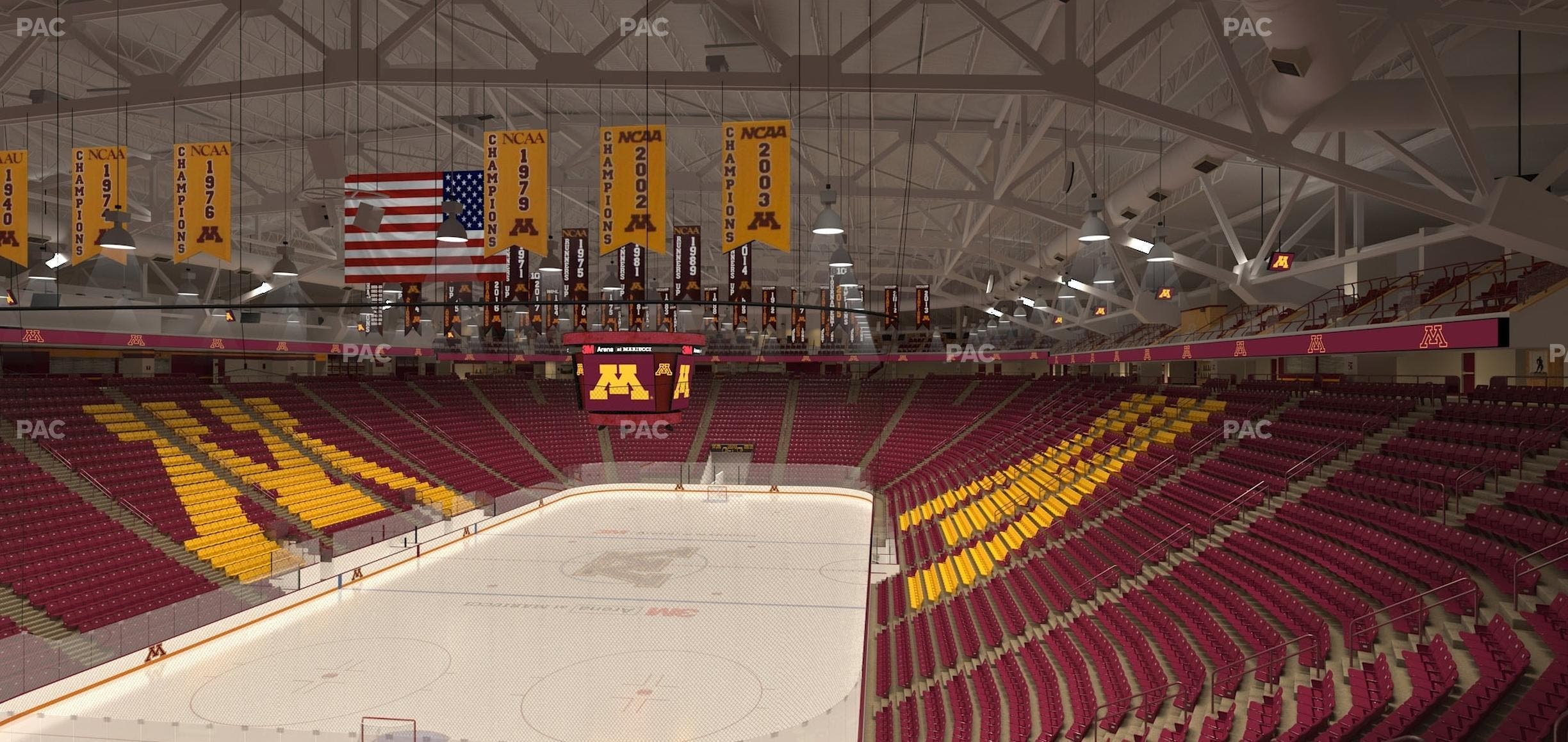 3M Arena at Mariucci - Section 24 Seat View