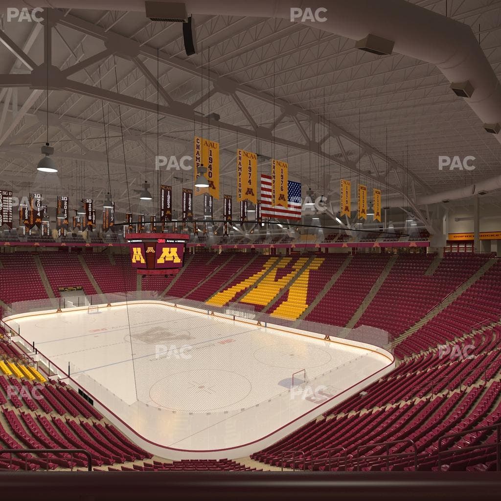 3M Arena at Mariucci - Section 3 Seat View