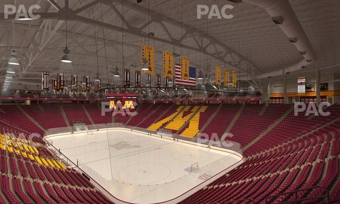 3M Arena at Mariucci - Section 3 Seat View