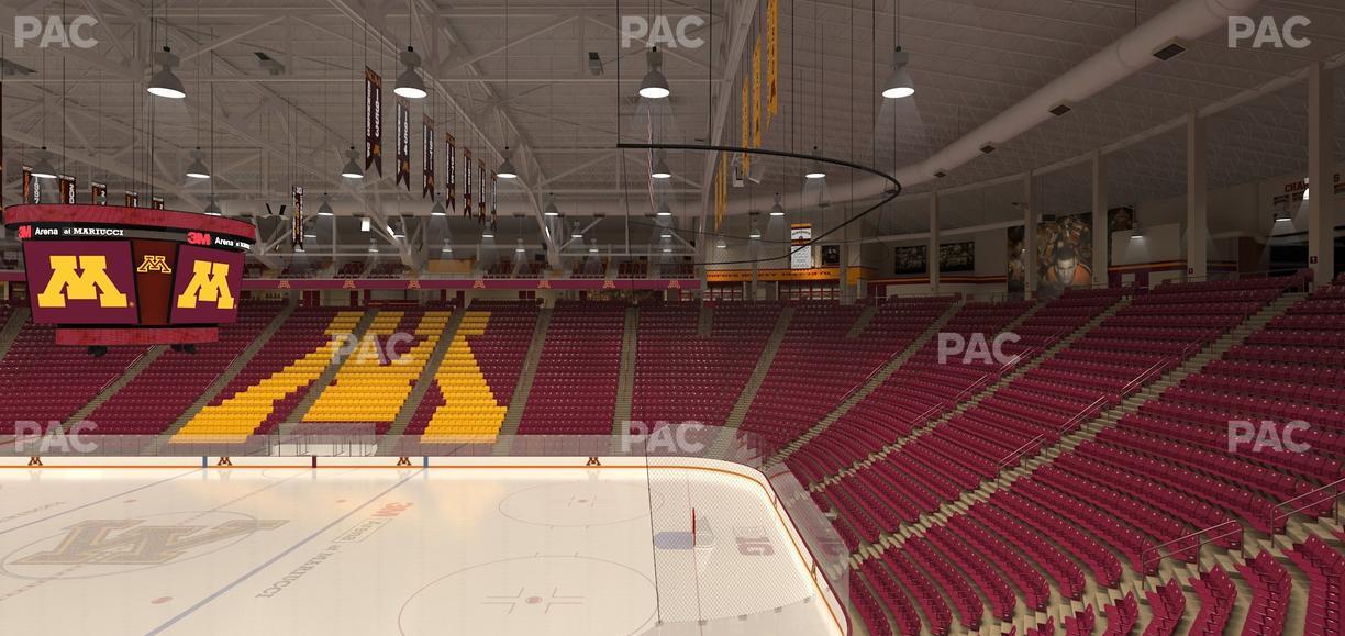 3M Arena at Mariucci - Section 4 Seat View