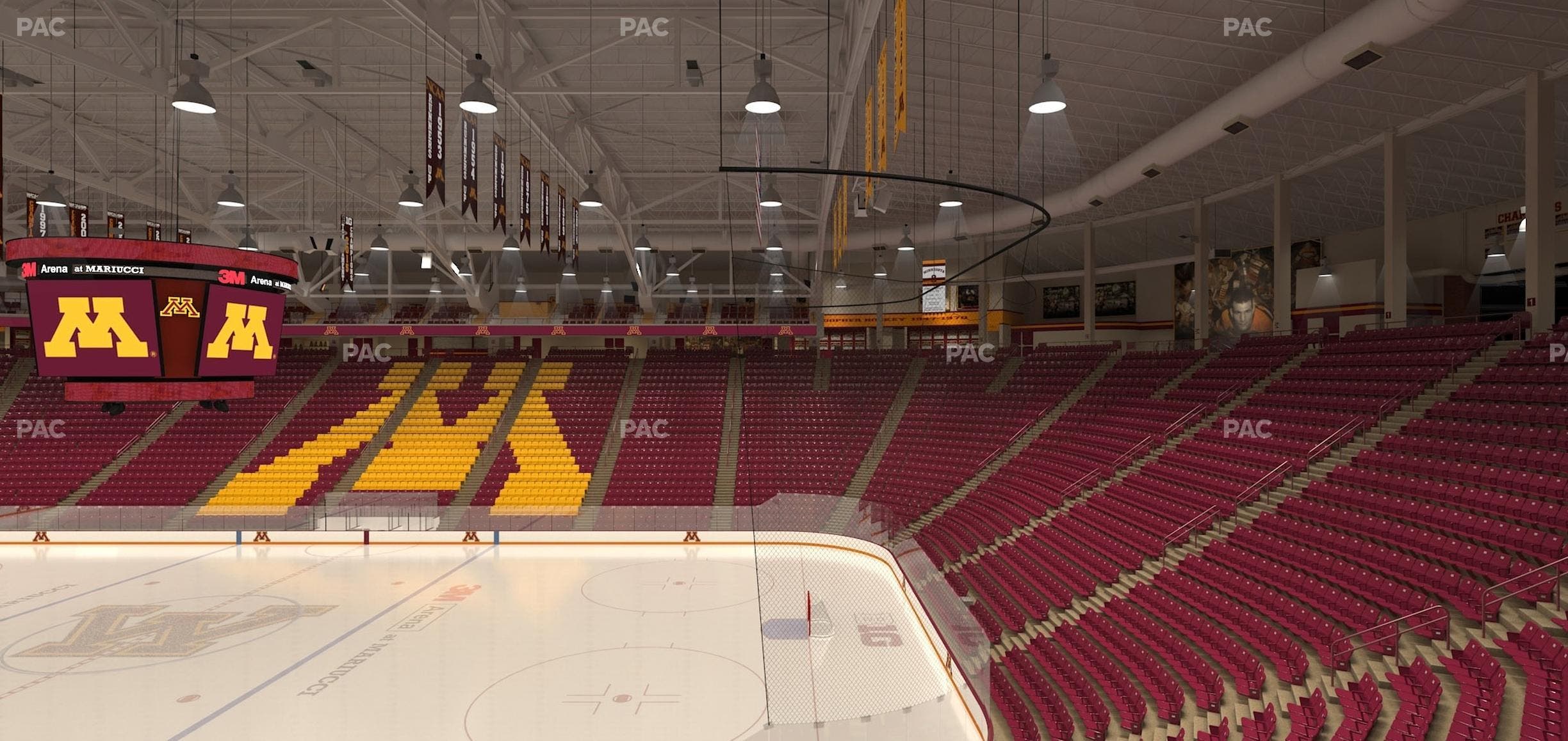 3M Arena at Mariucci - Section 4 Seat View