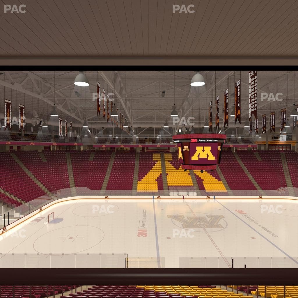 3M Arena at Mariucci - Section 8 Seat View