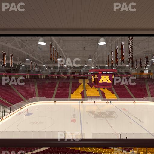 3M Arena at Mariucci - Section 8 Seat View