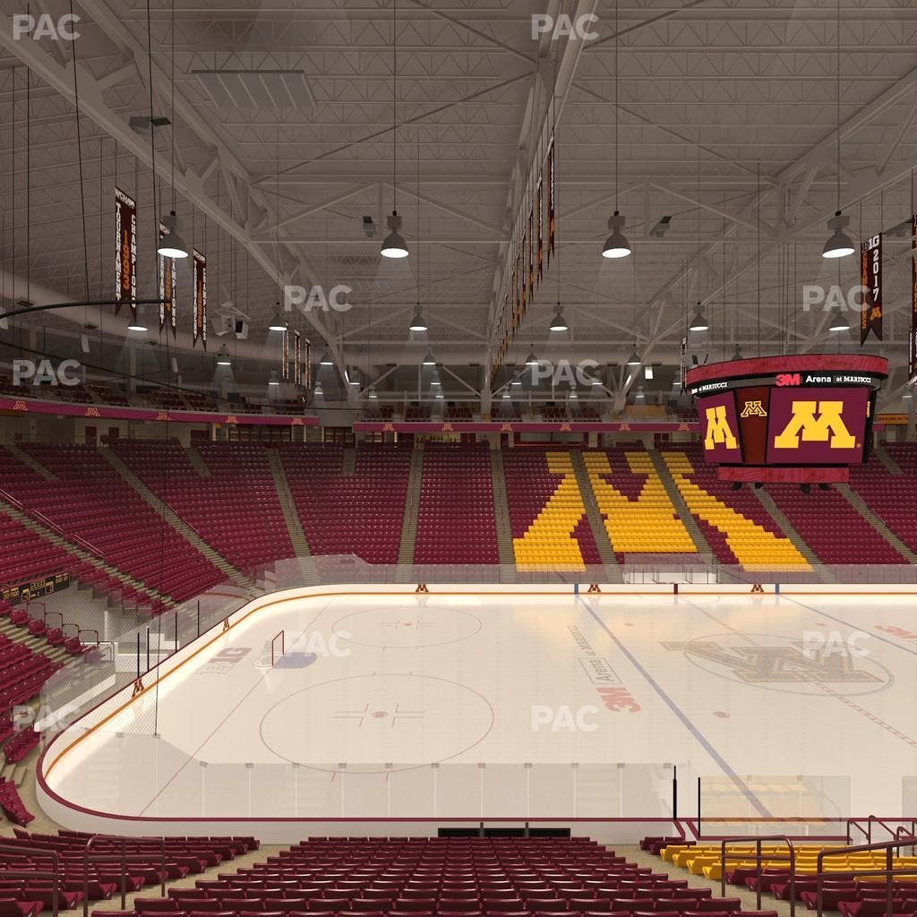 3M Arena at Mariucci - Section 9 Seat View