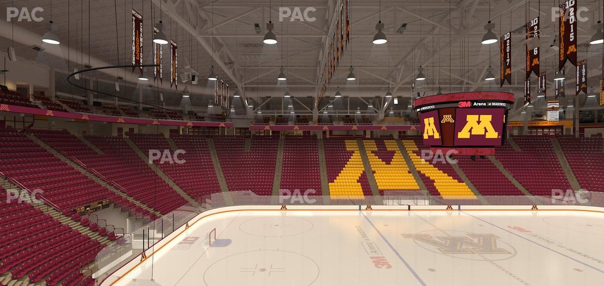 3M Arena at Mariucci - Section 9 Seat View