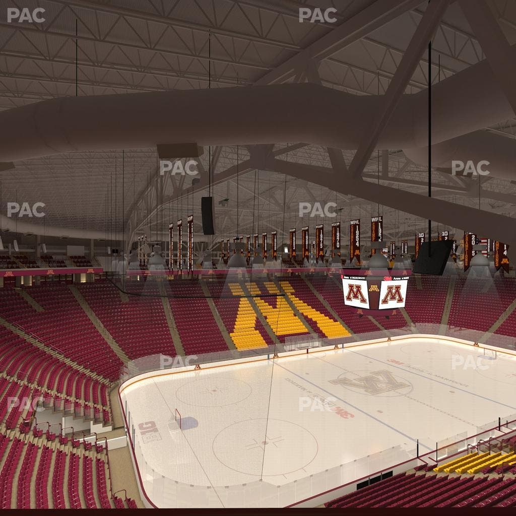 3M Arena at Mariucci - Section Club 1 Seat View