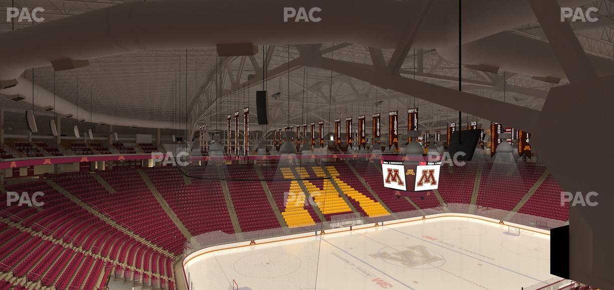 3M Arena at Mariucci - Section Club 1 Seat View