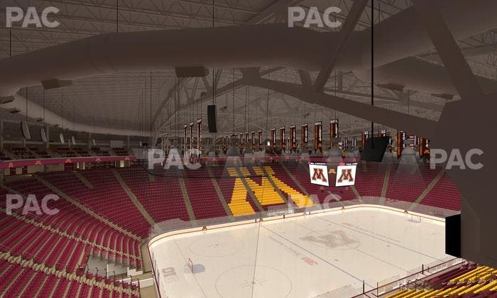 3M Arena at Mariucci - Section Club 1 Seat View