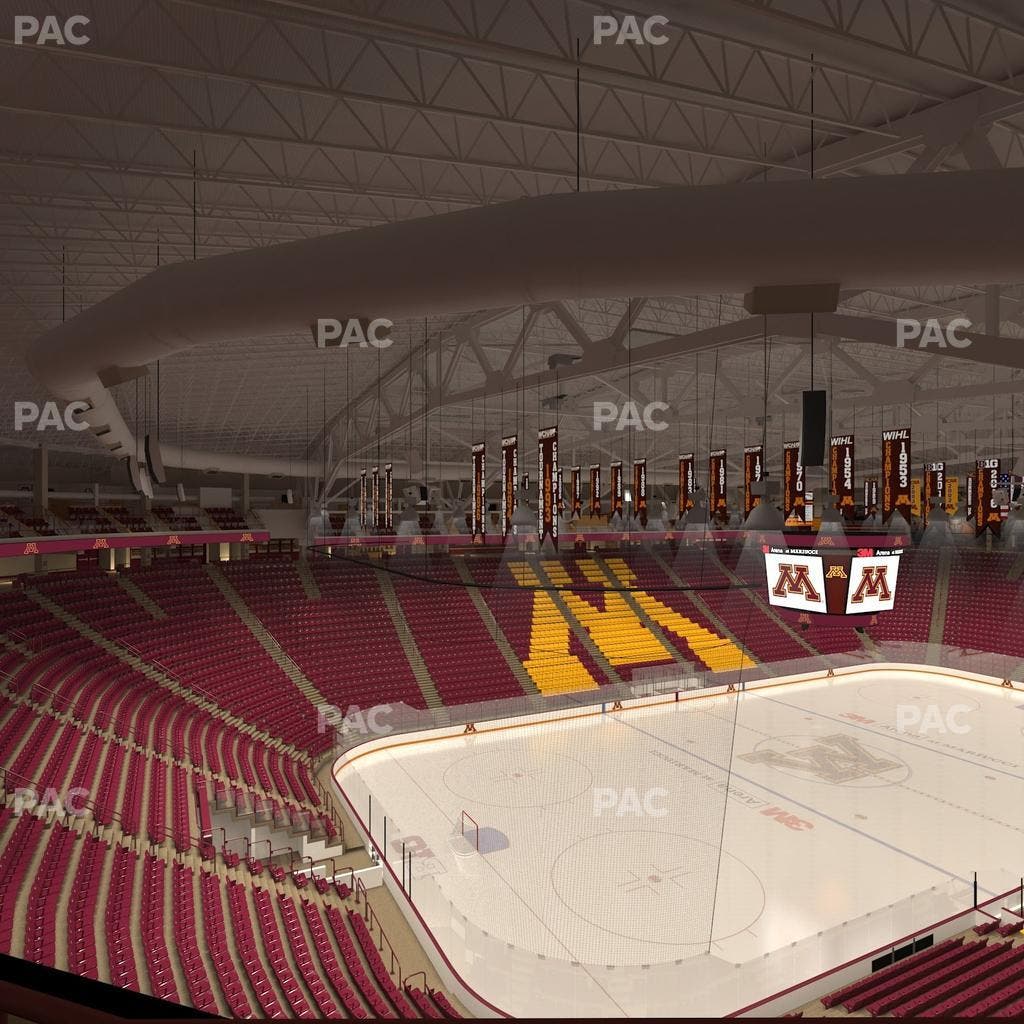 3M Arena at Mariucci - Section Club 2 Seat View