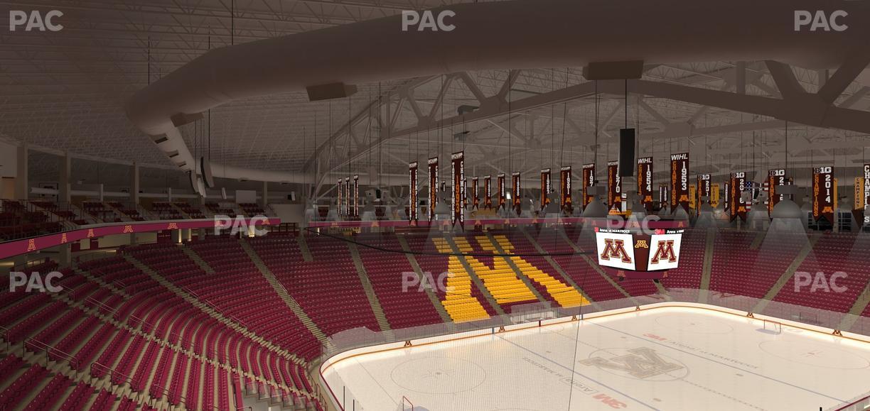 3M Arena at Mariucci - Section Club 2 Seat View