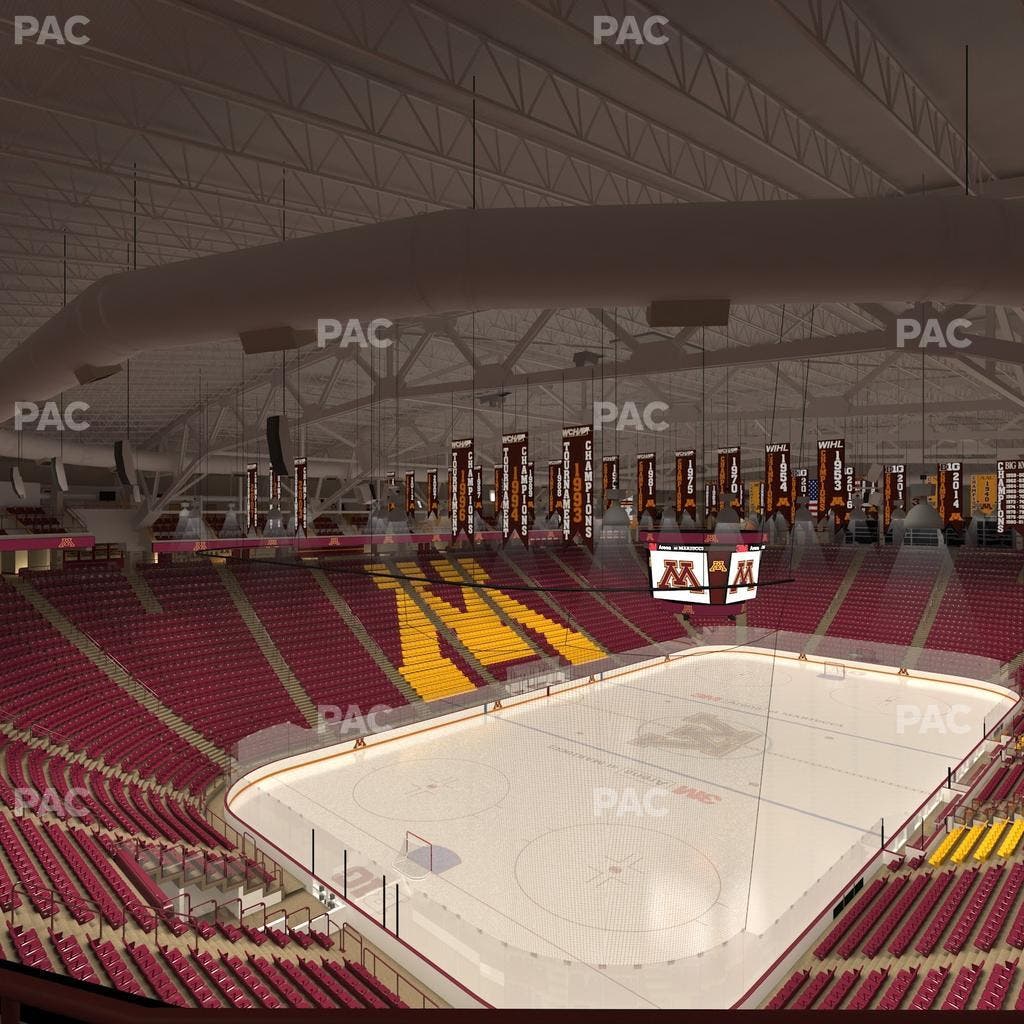 3M Arena at Mariucci - Section Club 3 Seat View