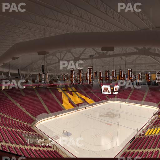 3M Arena at Mariucci - Section Club 3 Seat View