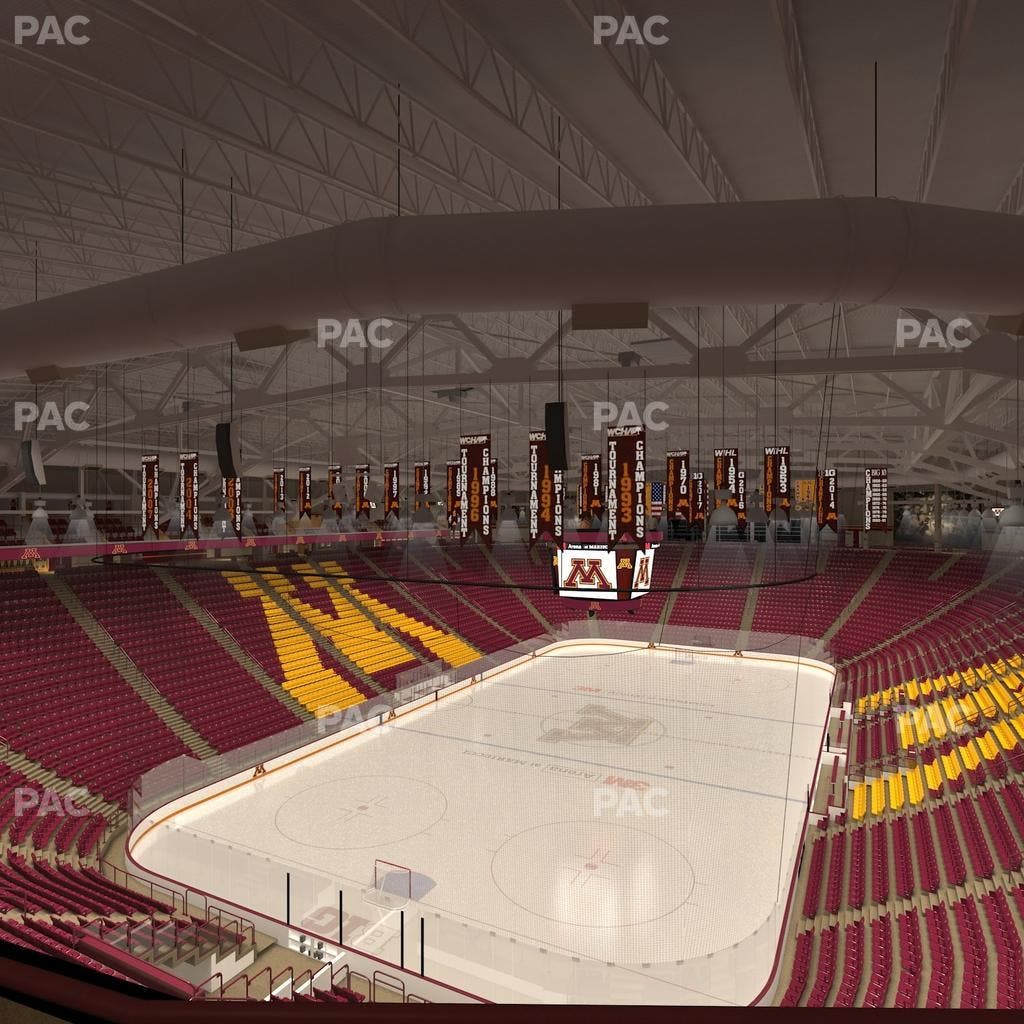 3M Arena at Mariucci - Section Club 4 Seat View