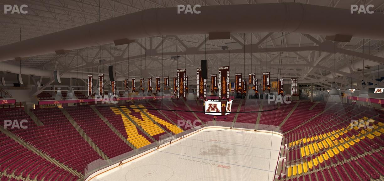 3M Arena at Mariucci - Section Club 4 Seat View