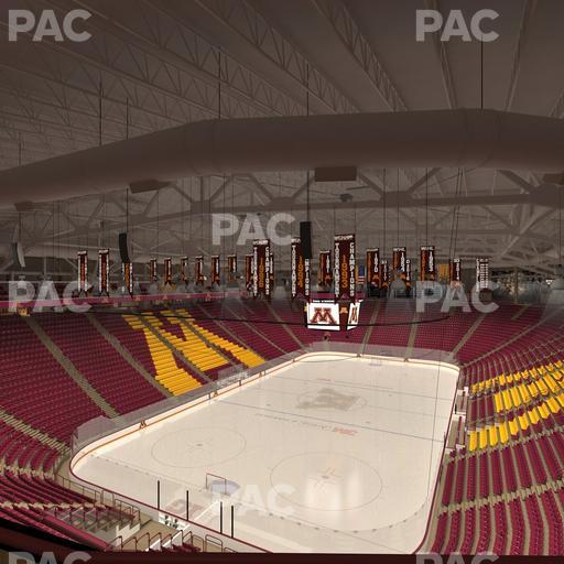 3M Arena at Mariucci - Section Club 4 Seat View