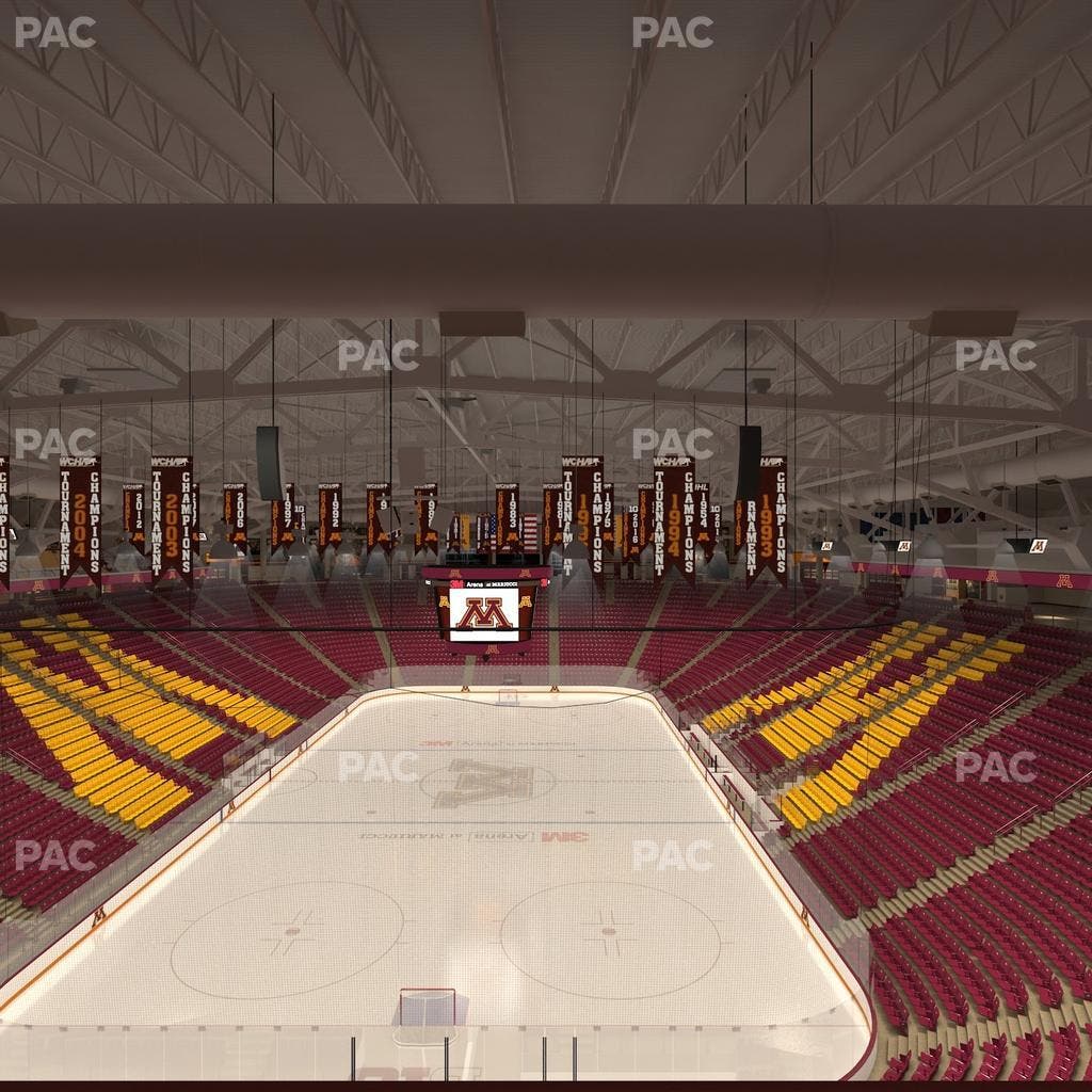3M Arena at Mariucci - Section Club 6 Seat View