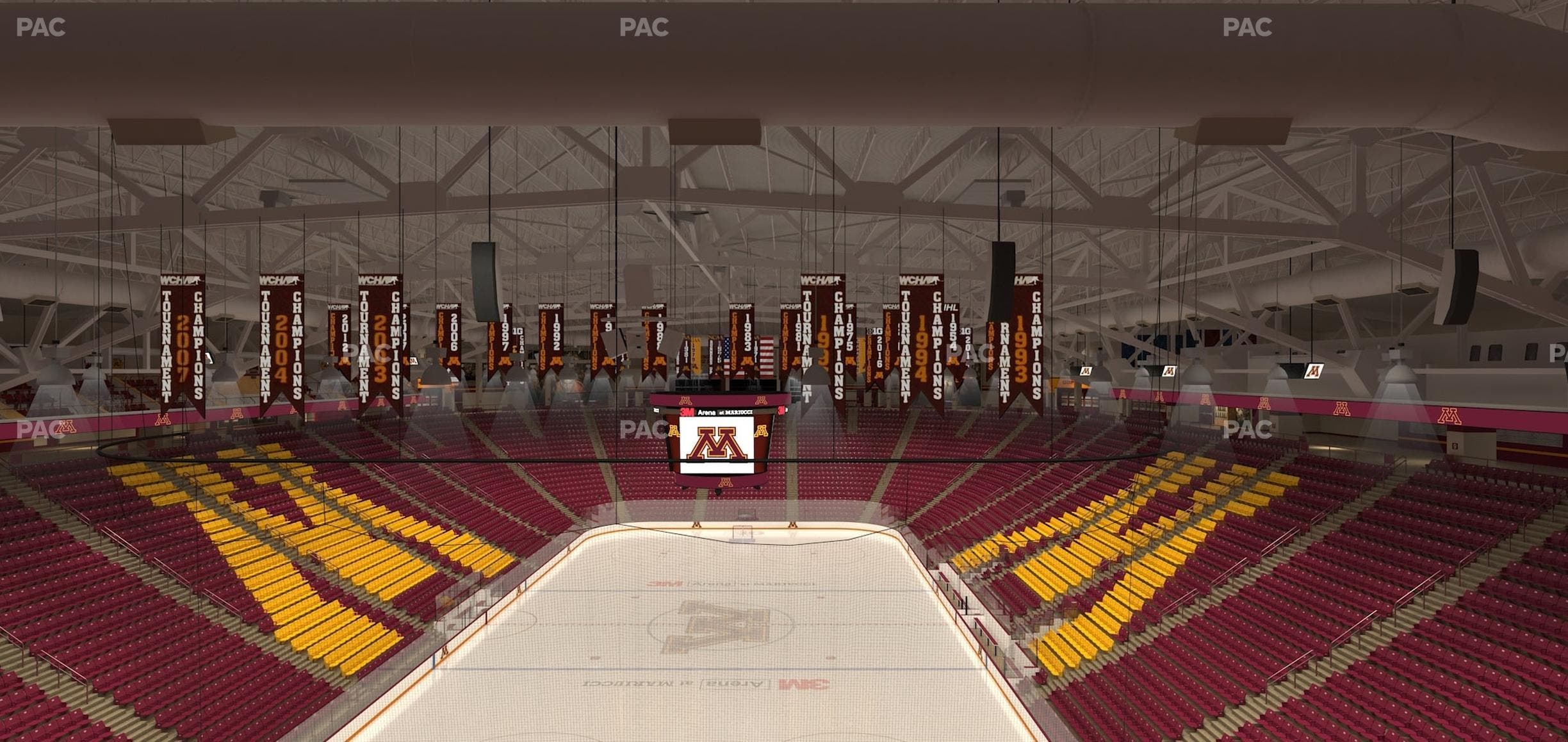3M Arena at Mariucci - Section Club 6 Seat View