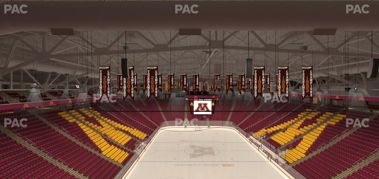 3M Arena at Mariucci - Section Club 7 Seat View